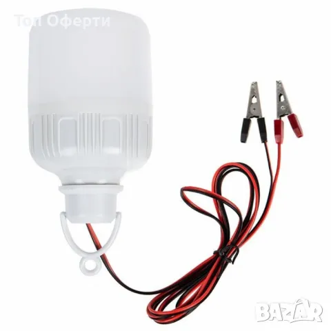 LED крушка със щипки 12-85V 9W / 12W 6400K, снимка 2 - Други стоки за дома - 49457422