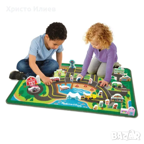 Килимче за игра Пес Патрул Melissa & Doug PAW PATROL, снимка 3 - Образователни игри - 47281825