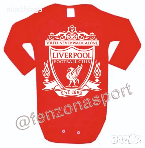 Боди на Ливърпул, снимка 2 - Бодита за бебе - 50335833