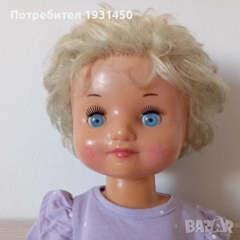 кукла руска- СССР голяма 65см., снимка 4 - Кукли - 53766089
