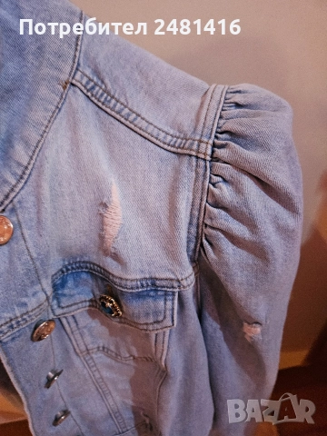 Маркова дънкено яке , снимка 5 - Якета - 52599250