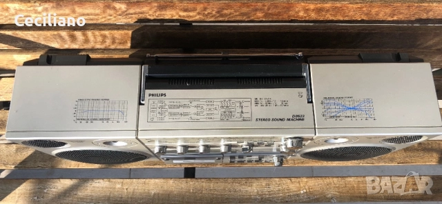 Радиокасетофон PHILIPS D8623 , снимка 11 - Радиокасетофони, транзистори - 52884159
