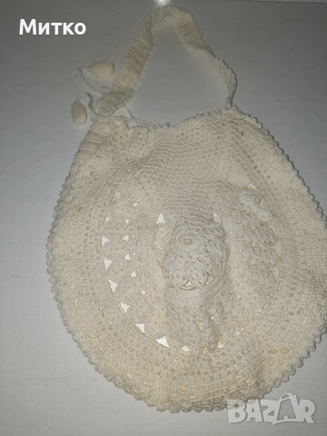 Нова чанта ръчно плетена на една кука, снимка 2 - Чанти - 53608880