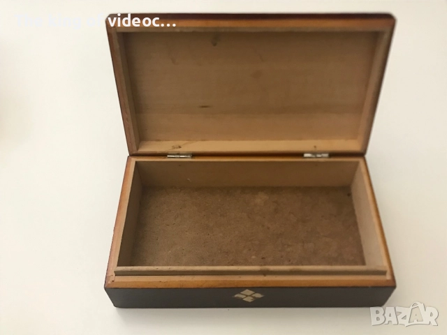 Голяма дървена кутия на над 40 години , снимка 5 - Антикварни и старинни предмети - 52981812