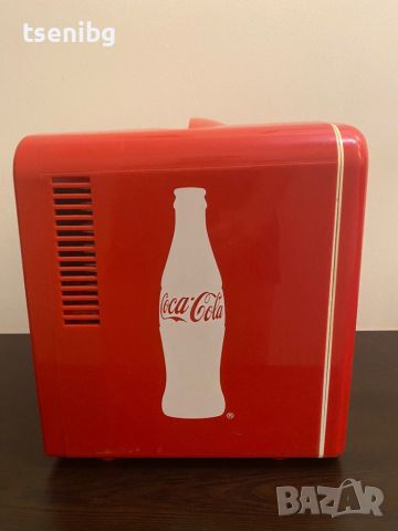 Портативен Мини хладилник Coca Cola, с две функции охлаждане и затопляне, червен, снимка 4 - Хладилници - 46467908