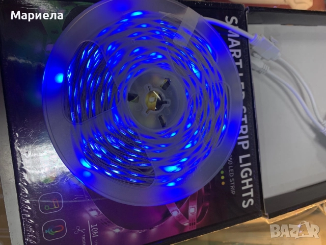 Smart LED Лента 10 метра / Лед лента с дистанционно, снимка 7 - Лед осветление - 52246406