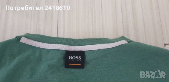 Hugo Boss Tales Cotton Mens Size S ОРИГИНАЛНА Мъжка Тениска!, снимка 4 - Тениски - 46390373