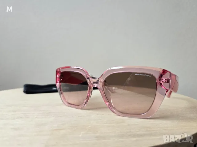 Дамски оригинални очила ARMANI EXCHANGE AX 4125 U 833911 - SHINY TRANSPARENT PINK

, снимка 3 - Слънчеви и диоптрични очила - 49267582
