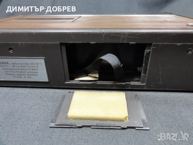 СТАР РЕТРО РАДИО КАСЕТОФОН SABA RCR 354 GERMANY, снимка 11 - Радиокасетофони, транзистори - 52077131