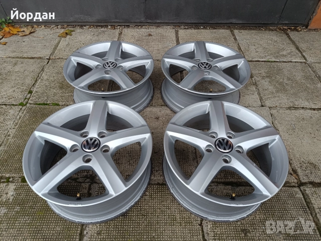 ОРИГИНАЛНИ джанти 16 ' цола 5х112 57,1 VW GOLF TOURAN / ФОЛКСВАГЕН, снимка 4 - Гуми и джанти - 52380194