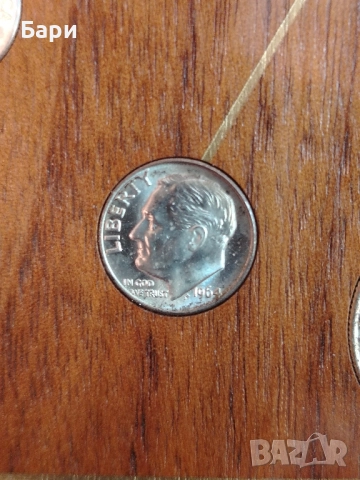 Часовник със сребърни американски монети от 1964г., снимка 7 - Колекции - 52103758