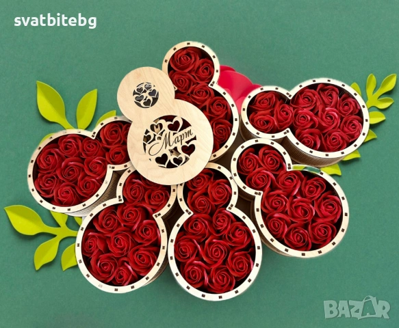 Персонализирани подаръци за 8 март – изработка с внимание и любов, снимка 2 - Подаръци за жени - 53002926