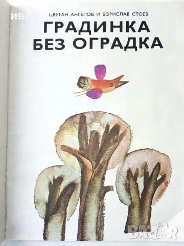 Градинка без оградка - Ц.Ангелов,Б.Стоев - 1980г., снимка 3 - Детски книжки - 50243282
