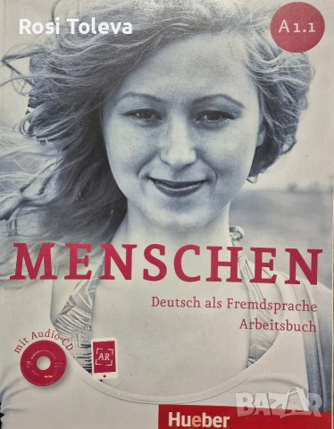 Menschen A1.1 учебник и учебна тетрадка, снимка 2 - Учебници, учебни тетрадки - 52976488