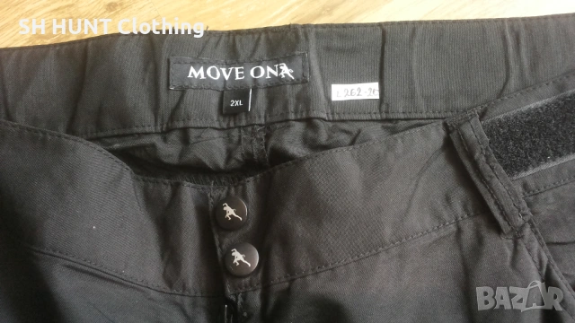 MOVE ON Stretch Trouser размер 2XL панталон с от части еластична материя - 2152, снимка 13 - Панталони - 53514669