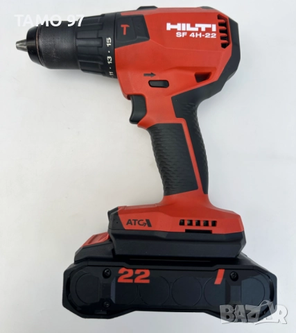 Hilti SF 4H-22 ATC Nuron - Безчетков ударен винтоверт 2x22V 4.0Ah, снимка 4 - Винтоверти - 52656439