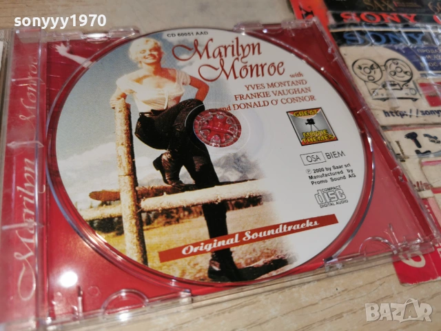 MARILYN MONROE CD-ВНОС GERMANY 1003260716H2E6R, снимка 5 - CD дискове - 53776176