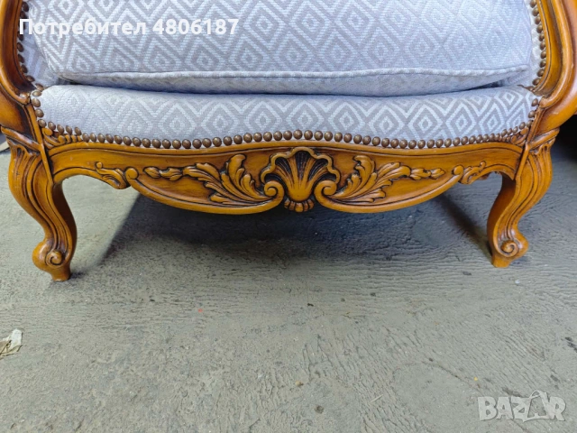 Фотьойли Луи XV, снимка 9 - Дивани и мека мебел - 54295235