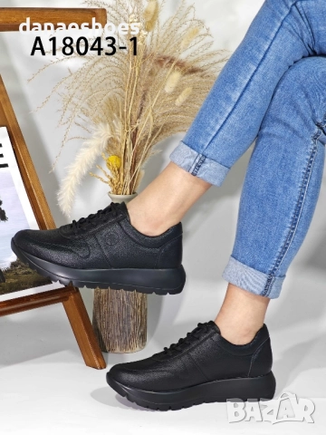 Дамски спортни обувки с връзки , снимка 5 - Дамски ежедневни обувки - 51577855