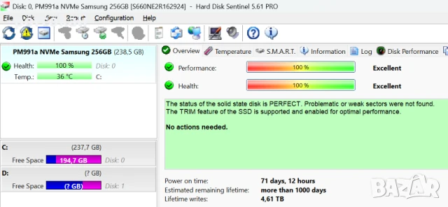+Гаранция! Тъчскрийн! Touchscreen! Лаптоп Dell Intel Core i5-8265U / 8GB DDR4 / 256GB SSD, снимка 11 - Лаптопи за работа - 50948173
