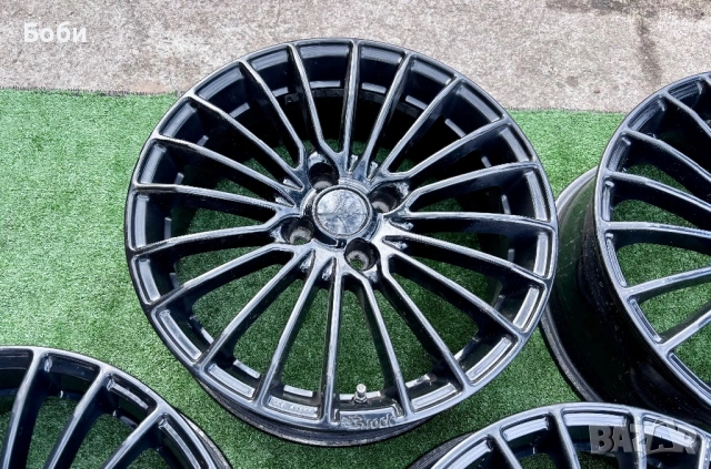 Джанти 4/100/17 Brock, снимка 3 - Гуми и джанти - 53137949