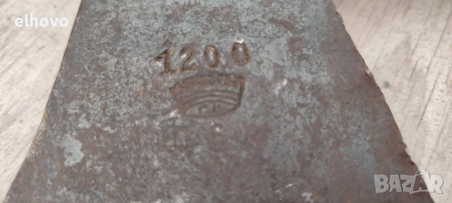 Стара брадва с дълга дръжка#39, снимка 5 - Антикварни и старинни предмети - 52799750