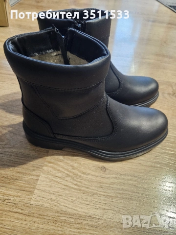 Боти от естествена кожа, снимка 5 - Дамски боти - 53889444
