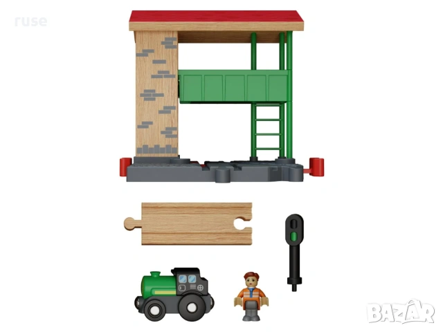 НОВИ! Гара Разпределител за Дървено влакче, снимка 5 - Влакчета, самолети, хеликоптери - 53568929