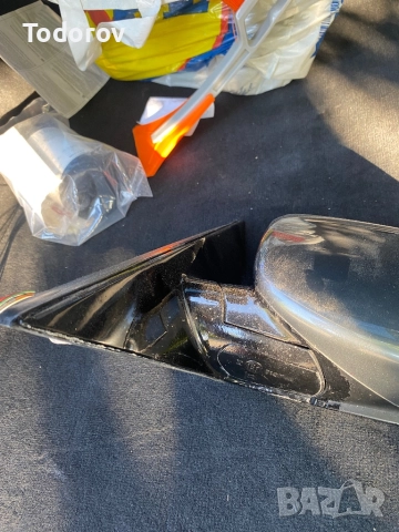 Хроматично ел ляво огледало за BMW 5 Series (E60,E61), снимка 4 - Части - 52553814