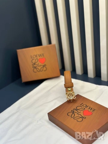 колани от естествена кожа в кутия loewe , снимка 2 - Колани - 50572546
