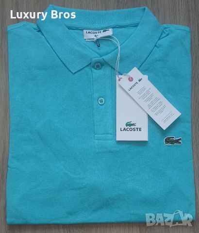 Мъжки тениски Lacoste, снимка 3 - Тениски - 45796228