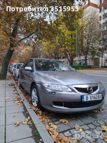 Mazda 6, 2006, 2.0 дизел, механика, 180 000 км – 4 400 лв с торг, снимка 2 - Автомобили и джипове - 53126621