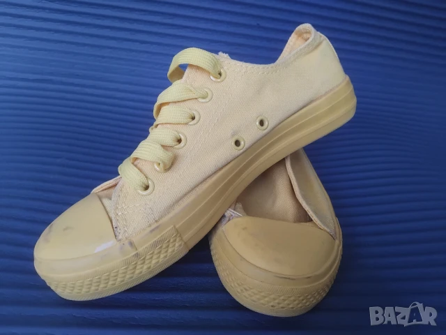 Жълти Спортни Кецове, снимка 2 - Кецове - 50647691