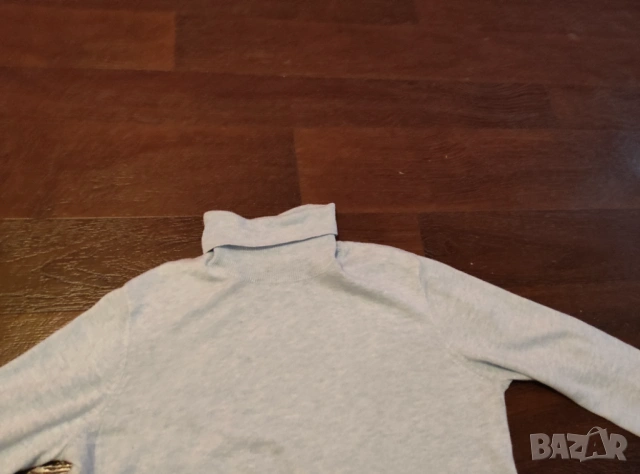 Мъжко поло edc by Espirit - небесносиньо, снимка 2 - Пуловери - 53291395