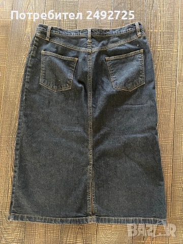 Пола дънкова дълга къса различни, снимка 4 - Палта, манта - 51555921