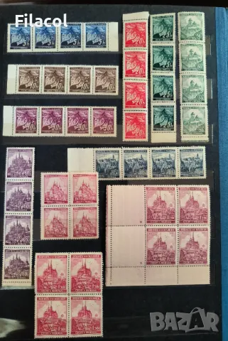 Бохемия и Моравия 1939 Местни мотиви пълна серия MNH, снимка 2 - Филателия - 50232000