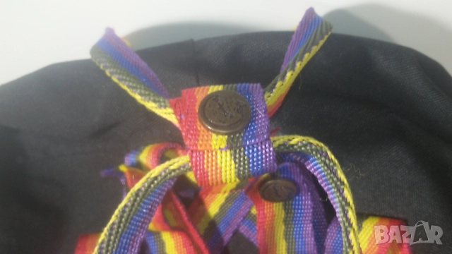 Раница Fjällräven Kanken Rainbow, черна с дъги, реплика, снимка 8 - Раници - 51836814