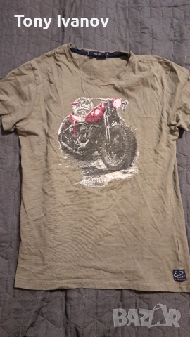 Зелена тениска за 12-13 годишно