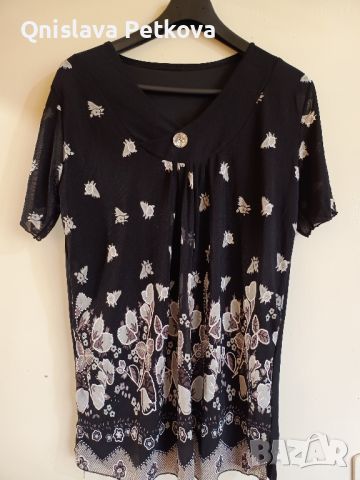 Лятна ефирна блуза , снимка 1 - Тениски - 45195308