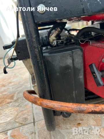 Продавам бензиново-газов генератор 3.5kw , снимка 2 - Градинска техника - 53924340