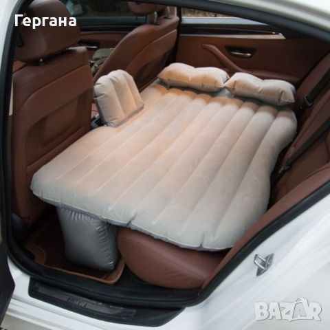 Удобен надуваем матрак (легло), приспособен  за спане в  автомобил AUTO BED, снимка 1 - Матраци - 46320040