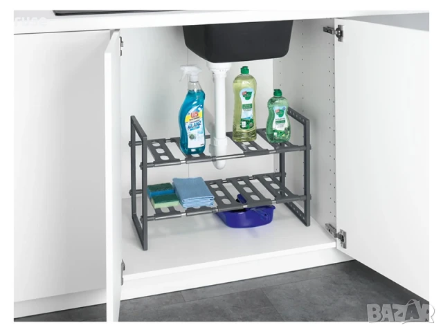 НОВИ! Етажерка органайзер за шкаф под мивка, снимка 11 - Етажерки - 50419026