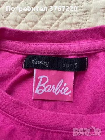 Тениска (crop top) “Barbie”, снимка 2 - Тениски - 50132354