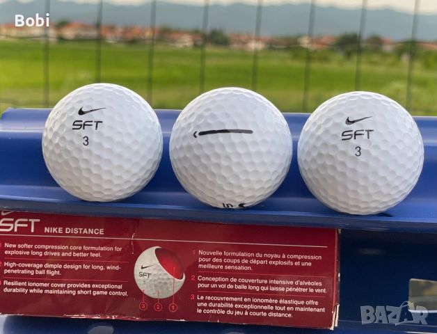 SFT NIKE DISTANCE 3 броя голф топки, снимка 1 - Голф - 46135517