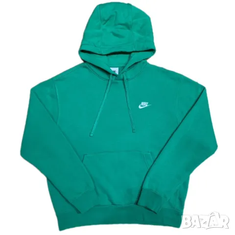 Оригинално мъжко горнище Nike Club Fleece | M размер, снимка 2 - Суичъри - 47552777