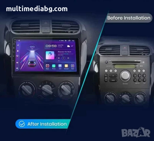 Suzuki Splash 2004 - 2012 Мултимедия Навигация Android, снимка 2 - Аксесоари и консумативи - 51114338