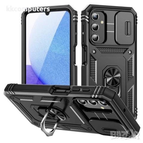 Samsung Galaxy A25 5G Удароустойчив Ring Holder Калъф и Протектор
