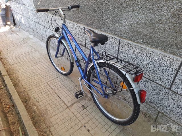 Велосипед градски 26 цола с калници и багажник отличен, снимка 6 - Велосипеди - 51750282