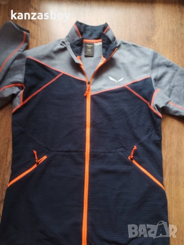 Salewa Puez Hybrid PL M FZ - страхотно мъжко горнище КАТО НОВО М, снимка 4 - Спортни дрехи, екипи - 52512486