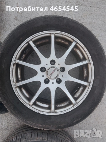 Гуми 16 цола с джанти за Мрцедес С клас W203 В203 205/55/16 7Jx16H2, снимка 5 - Гуми и джанти - 52456313